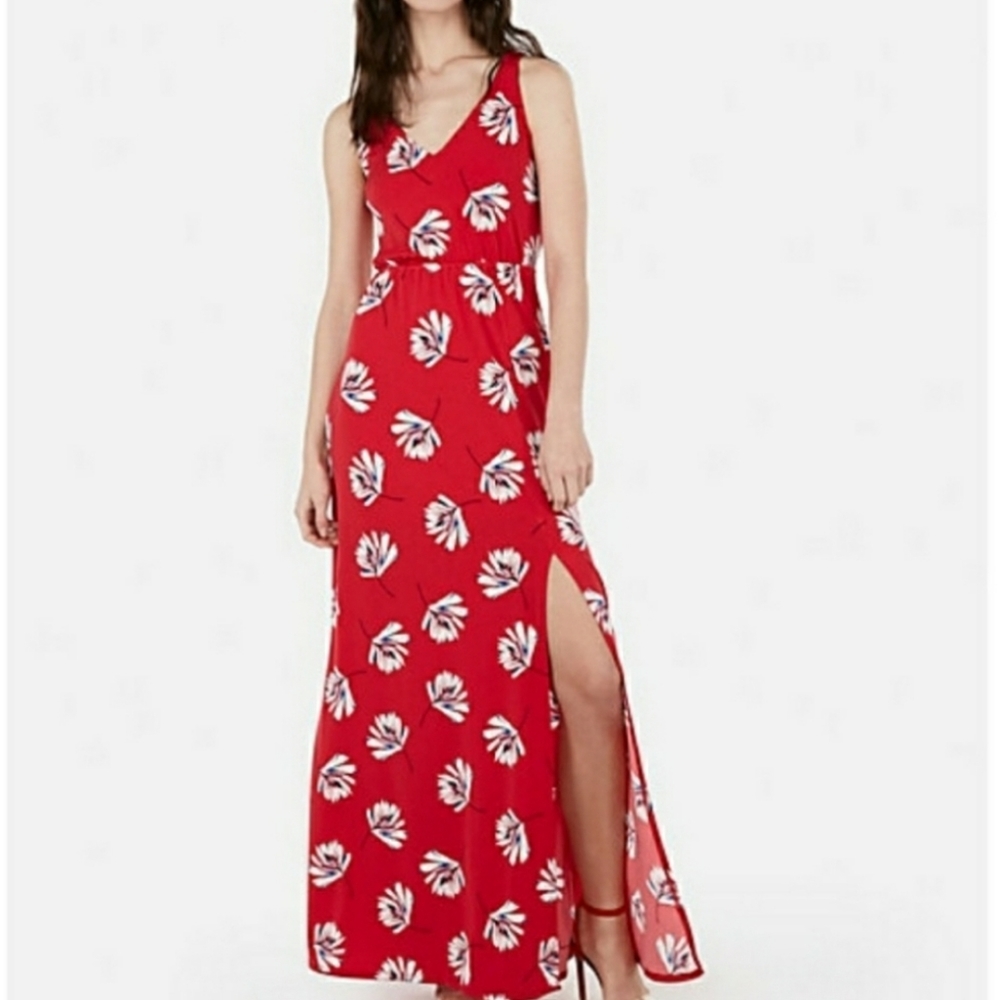 Express floral maxi dress - Picture 1 of 9